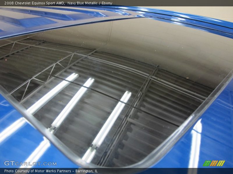 Navy Blue Metallic / Ebony 2008 Chevrolet Equinox Sport AWD