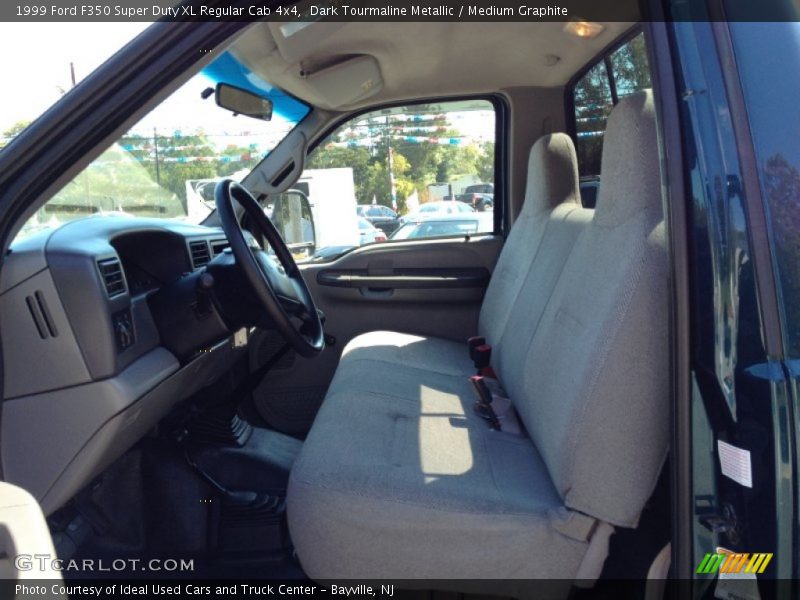 Dark Tourmaline Metallic / Medium Graphite 1999 Ford F350 Super Duty XL Regular Cab 4x4
