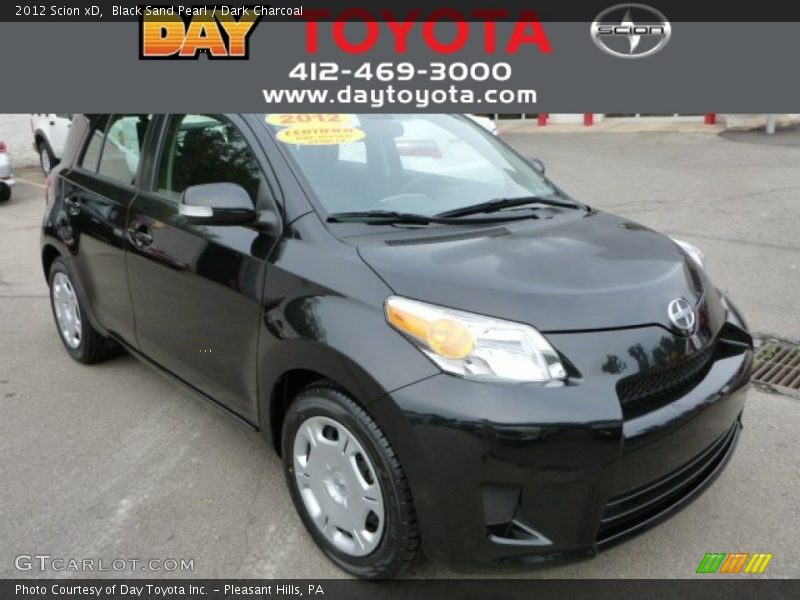 Black Sand Pearl / Dark Charcoal 2012 Scion xD