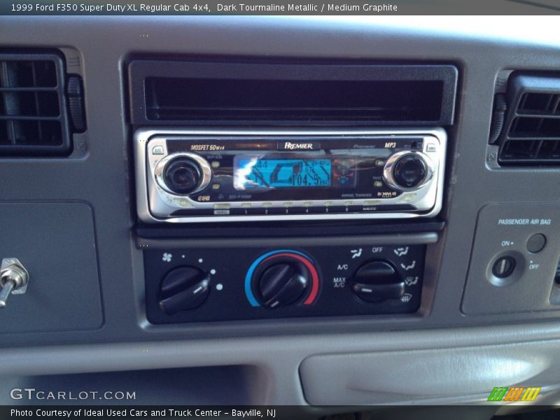 Dark Tourmaline Metallic / Medium Graphite 1999 Ford F350 Super Duty XL Regular Cab 4x4