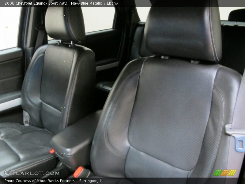 Navy Blue Metallic / Ebony 2008 Chevrolet Equinox Sport AWD