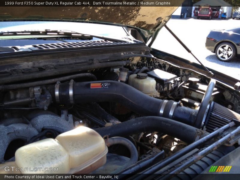 Dark Tourmaline Metallic / Medium Graphite 1999 Ford F350 Super Duty XL Regular Cab 4x4