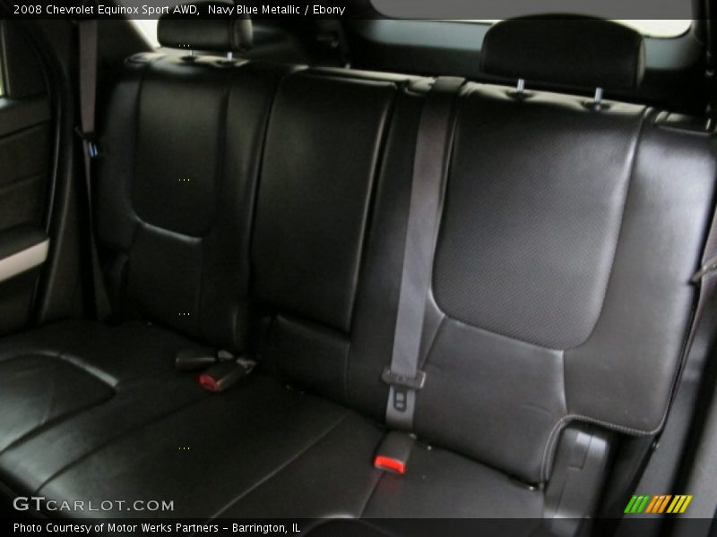 Navy Blue Metallic / Ebony 2008 Chevrolet Equinox Sport AWD