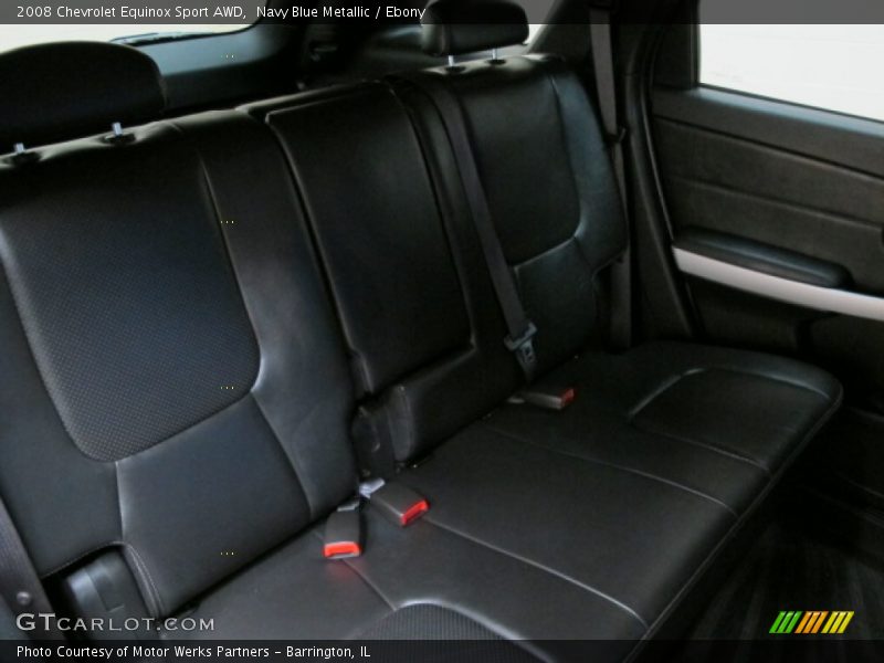 Navy Blue Metallic / Ebony 2008 Chevrolet Equinox Sport AWD