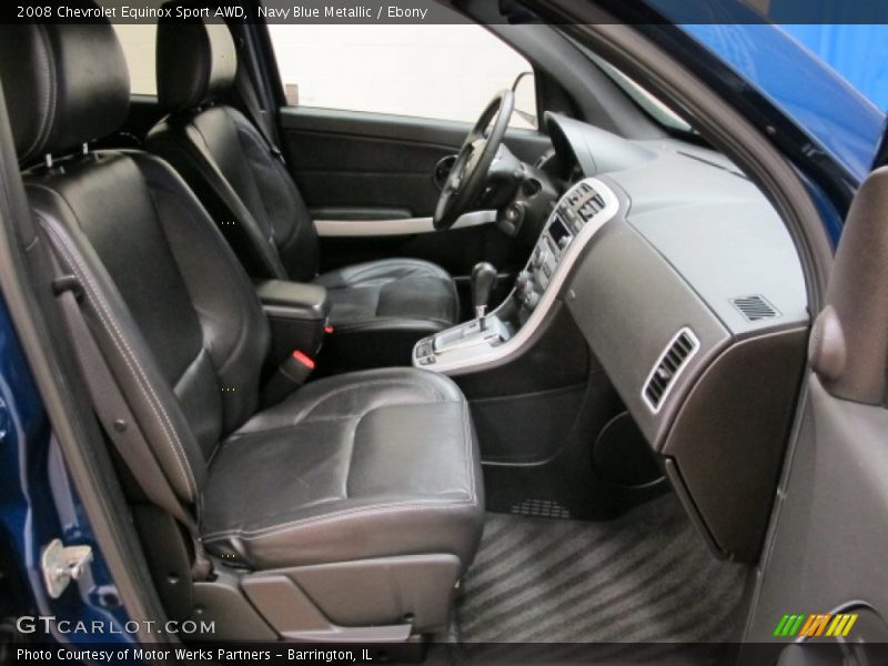 Navy Blue Metallic / Ebony 2008 Chevrolet Equinox Sport AWD