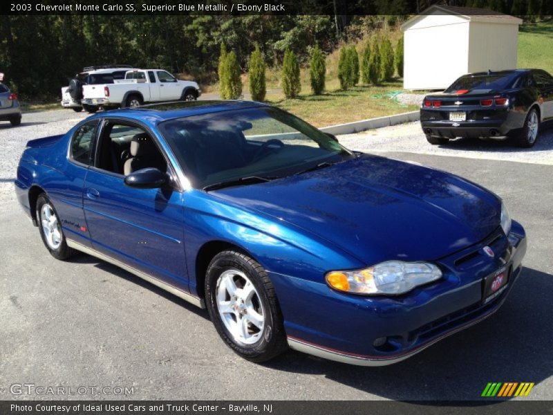 Front 3/4 View of 2003 Monte Carlo SS