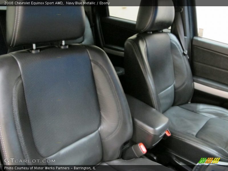 Navy Blue Metallic / Ebony 2008 Chevrolet Equinox Sport AWD