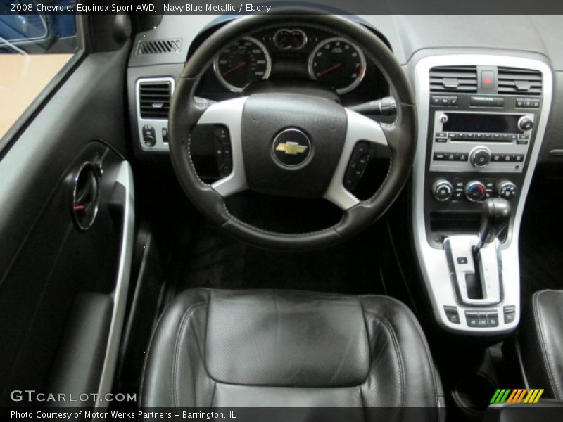 Navy Blue Metallic / Ebony 2008 Chevrolet Equinox Sport AWD