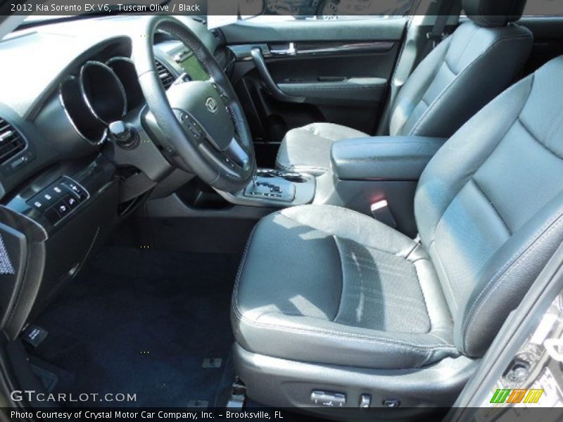 Tuscan Olive / Black 2012 Kia Sorento EX V6