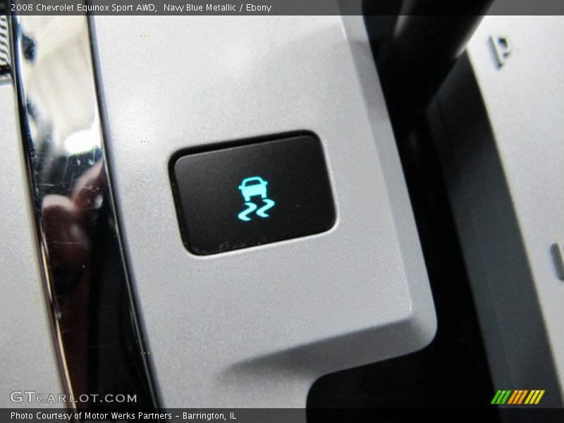 Navy Blue Metallic / Ebony 2008 Chevrolet Equinox Sport AWD