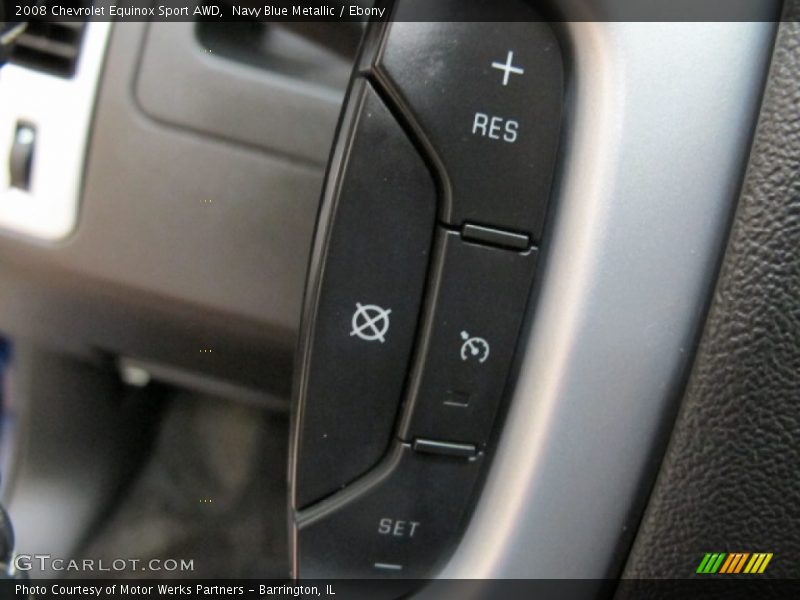 Navy Blue Metallic / Ebony 2008 Chevrolet Equinox Sport AWD