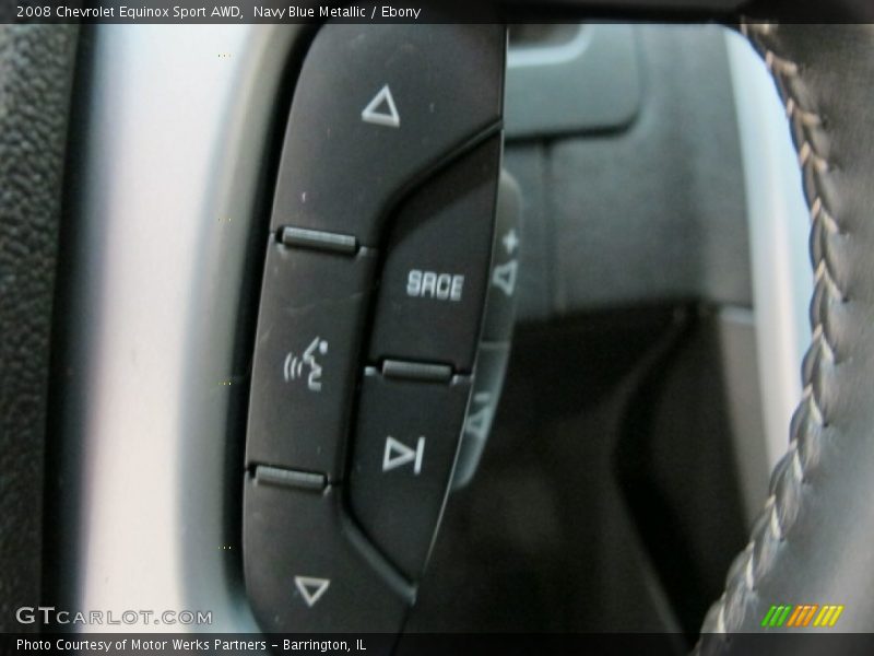Navy Blue Metallic / Ebony 2008 Chevrolet Equinox Sport AWD