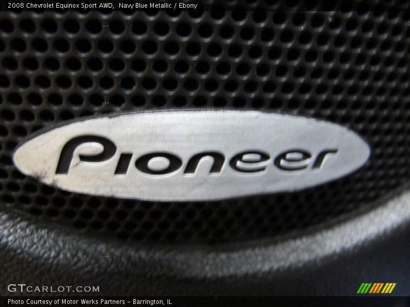Navy Blue Metallic / Ebony 2008 Chevrolet Equinox Sport AWD
