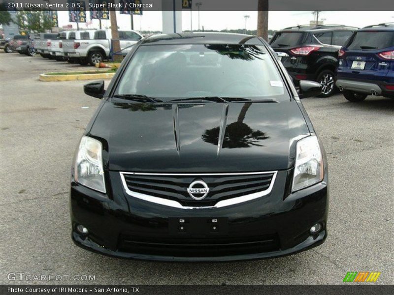 Super Black / Charcoal 2011 Nissan Sentra 2.0 SL