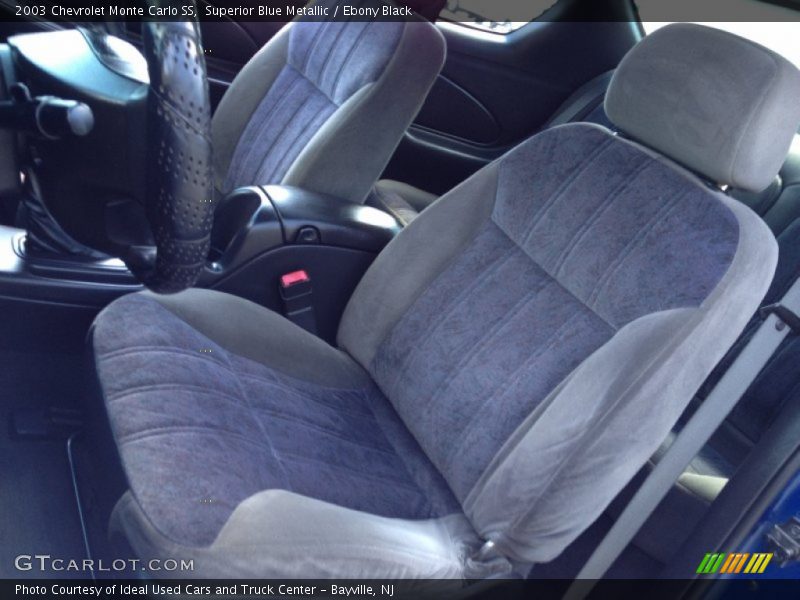Superior Blue Metallic / Ebony Black 2003 Chevrolet Monte Carlo SS