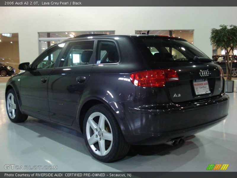 Lava Grey Pearl / Black 2006 Audi A3 2.0T