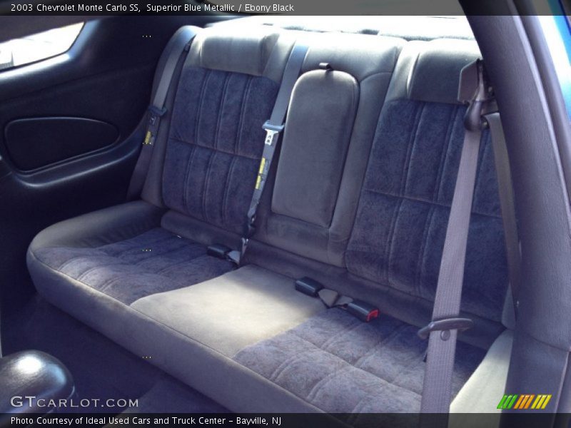 Superior Blue Metallic / Ebony Black 2003 Chevrolet Monte Carlo SS