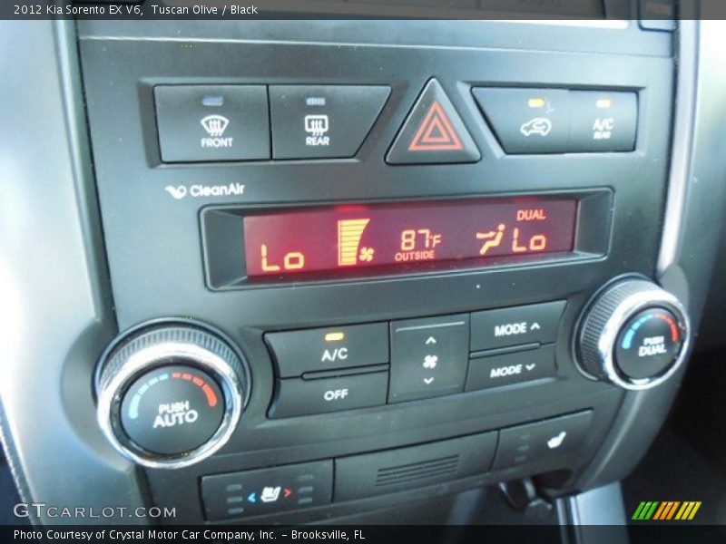 Tuscan Olive / Black 2012 Kia Sorento EX V6
