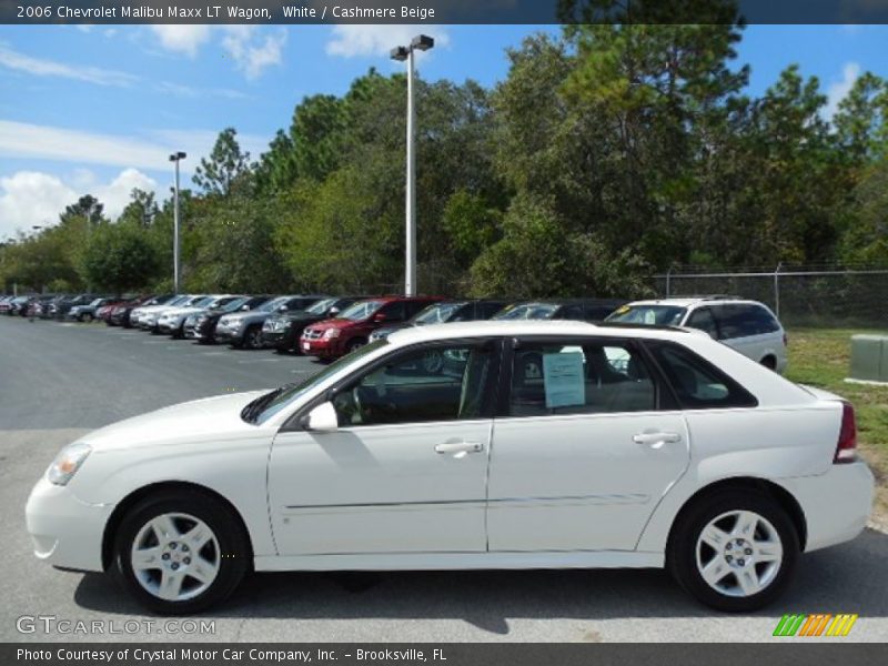 White / Cashmere Beige 2006 Chevrolet Malibu Maxx LT Wagon