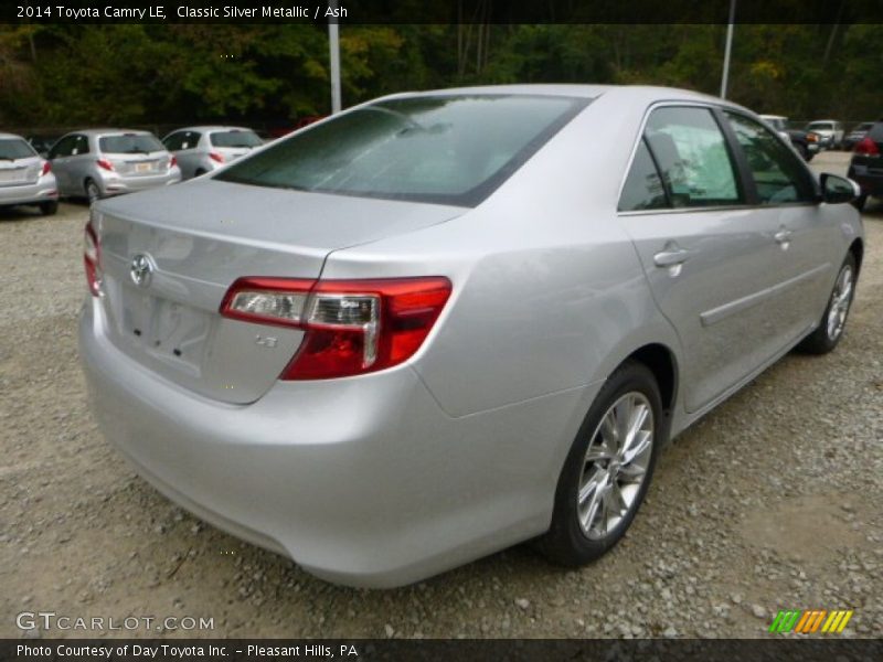 Classic Silver Metallic / Ash 2014 Toyota Camry LE