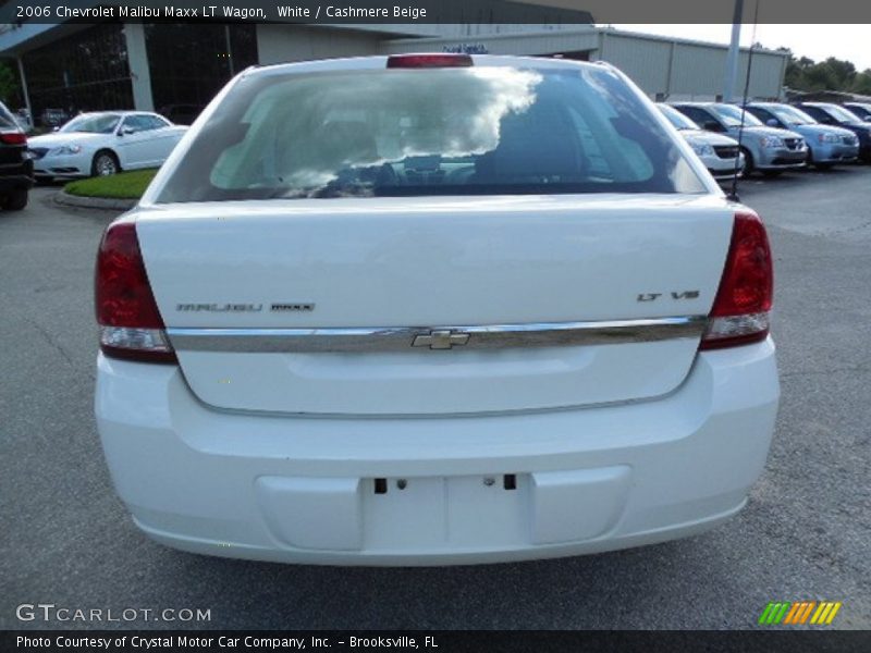 White / Cashmere Beige 2006 Chevrolet Malibu Maxx LT Wagon