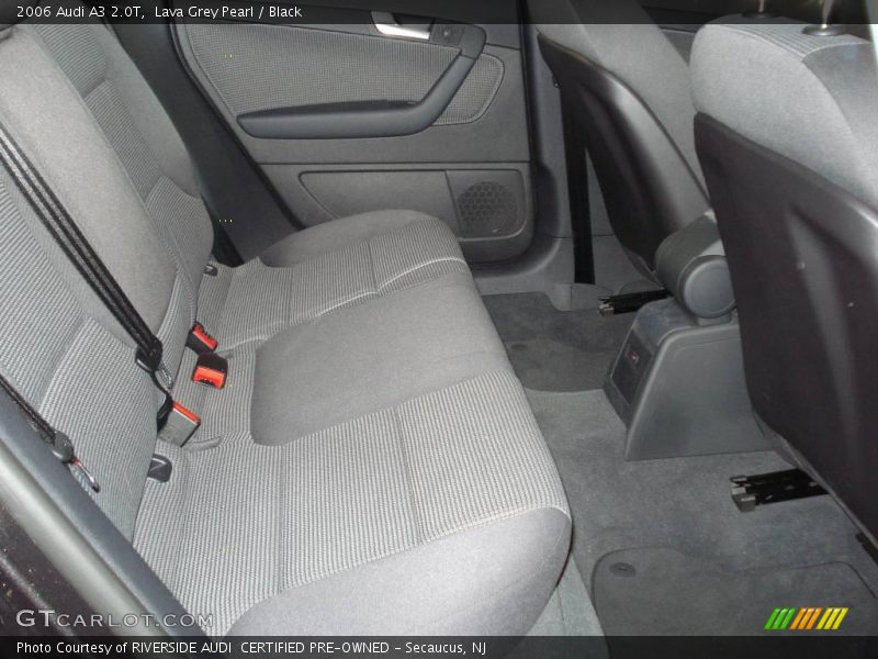 Lava Grey Pearl / Black 2006 Audi A3 2.0T