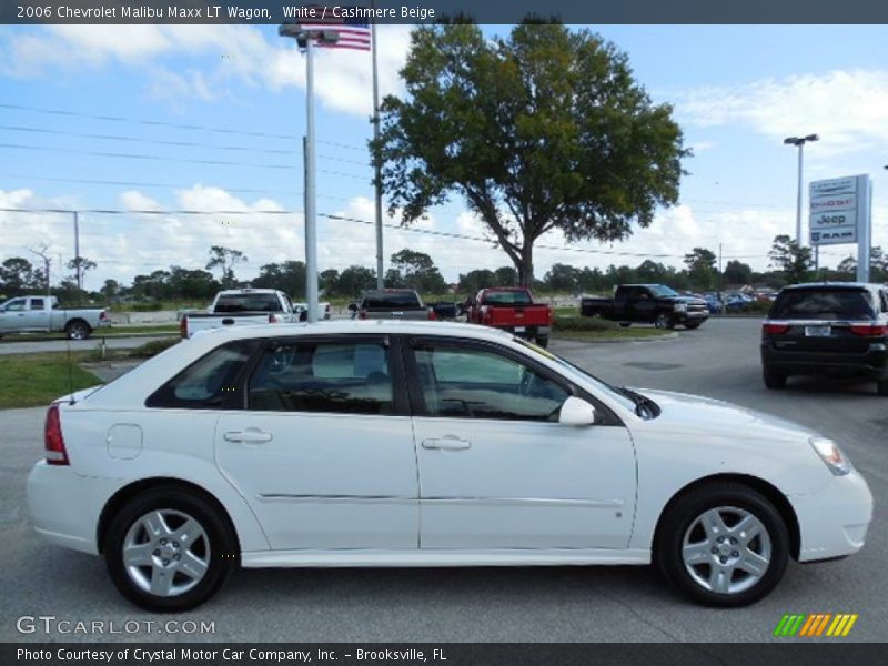 White / Cashmere Beige 2006 Chevrolet Malibu Maxx LT Wagon