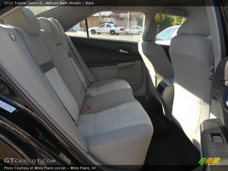 Attitude Black Metallic / Black 2012 Toyota Camry LE