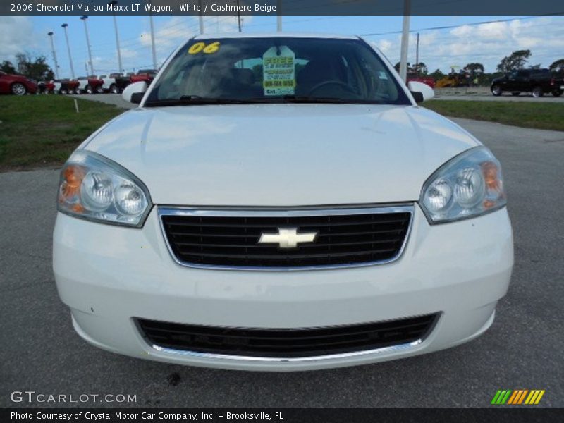 White / Cashmere Beige 2006 Chevrolet Malibu Maxx LT Wagon