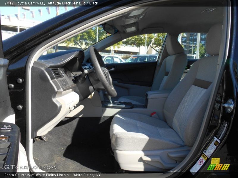 Attitude Black Metallic / Black 2012 Toyota Camry LE
