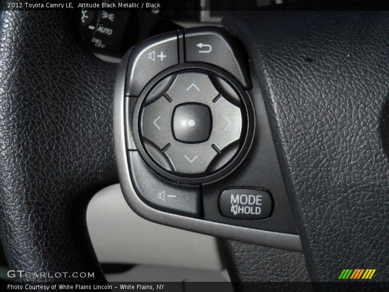 Attitude Black Metallic / Black 2012 Toyota Camry LE