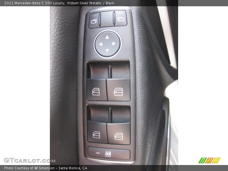 Iridium Silver Metallic / Black 2011 Mercedes-Benz C 300 Luxury