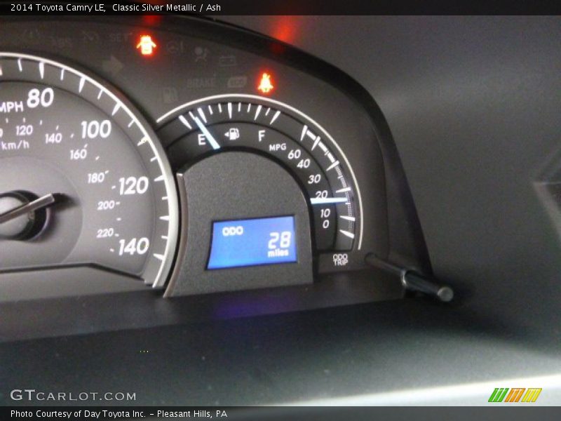 Classic Silver Metallic / Ash 2014 Toyota Camry LE