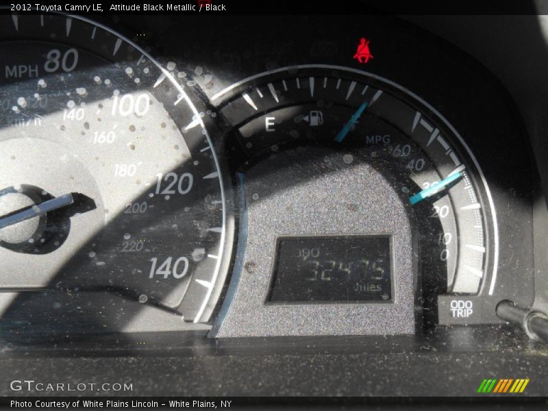 Attitude Black Metallic / Black 2012 Toyota Camry LE