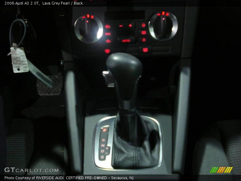 Lava Grey Pearl / Black 2006 Audi A3 2.0T