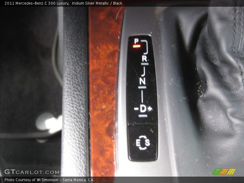 Iridium Silver Metallic / Black 2011 Mercedes-Benz C 300 Luxury