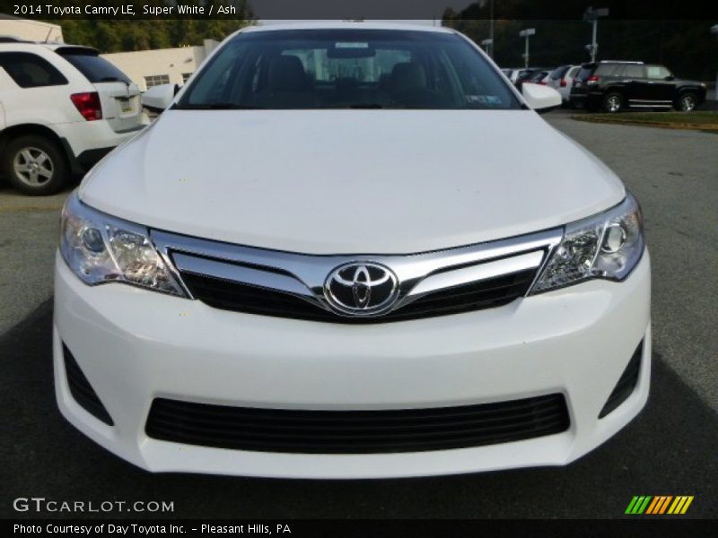 Super White / Ash 2014 Toyota Camry LE