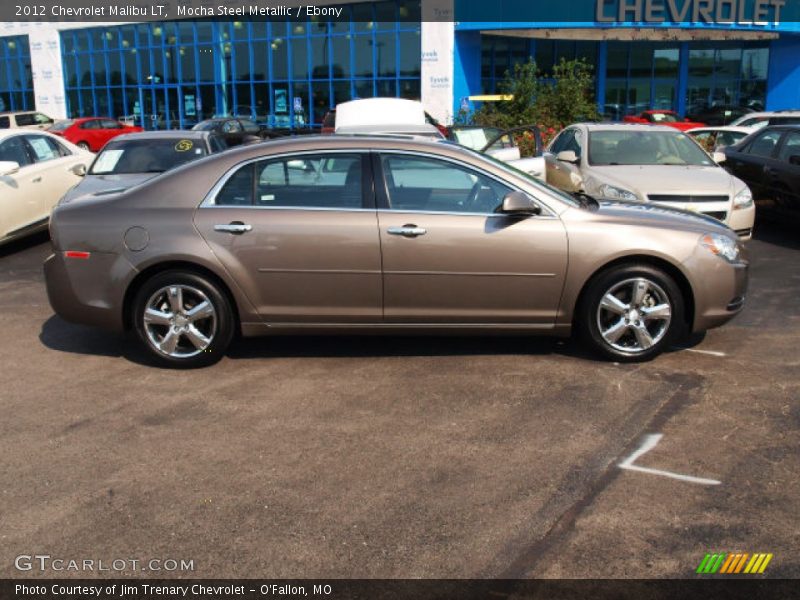 Mocha Steel Metallic / Ebony 2012 Chevrolet Malibu LT