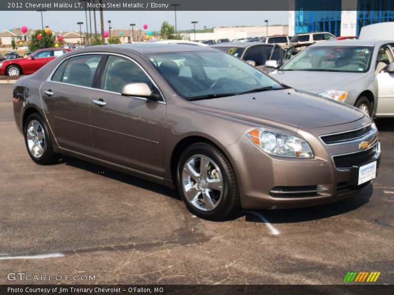 Mocha Steel Metallic / Ebony 2012 Chevrolet Malibu LT