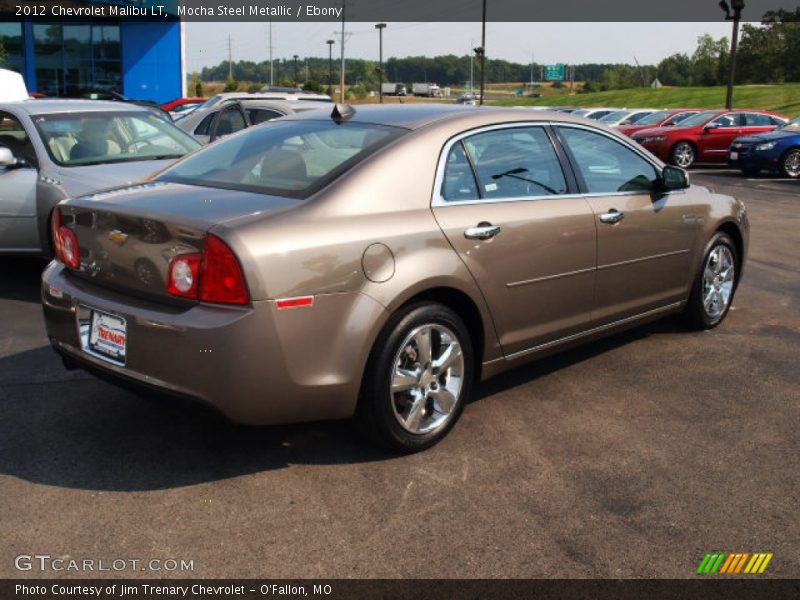 Mocha Steel Metallic / Ebony 2012 Chevrolet Malibu LT