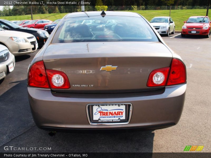Mocha Steel Metallic / Ebony 2012 Chevrolet Malibu LT