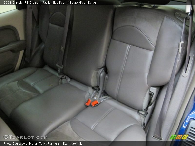 Patriot Blue Pearl / Taupe/Pearl Beige 2001 Chrysler PT Cruiser
