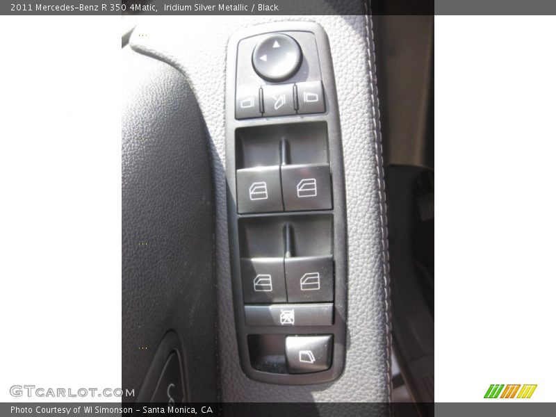 Iridium Silver Metallic / Black 2011 Mercedes-Benz R 350 4Matic
