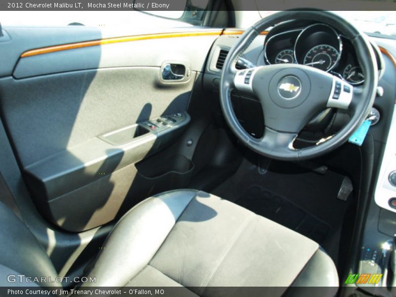 Mocha Steel Metallic / Ebony 2012 Chevrolet Malibu LT