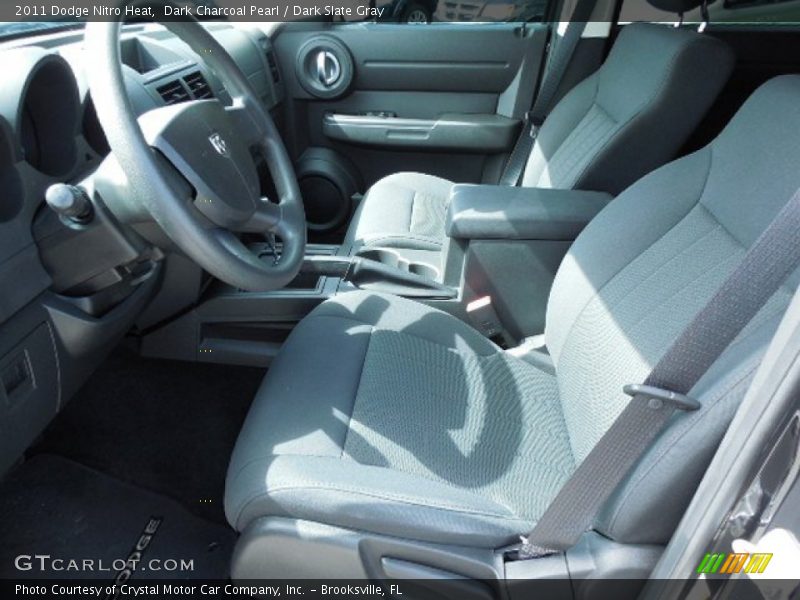 Dark Charcoal Pearl / Dark Slate Gray 2011 Dodge Nitro Heat