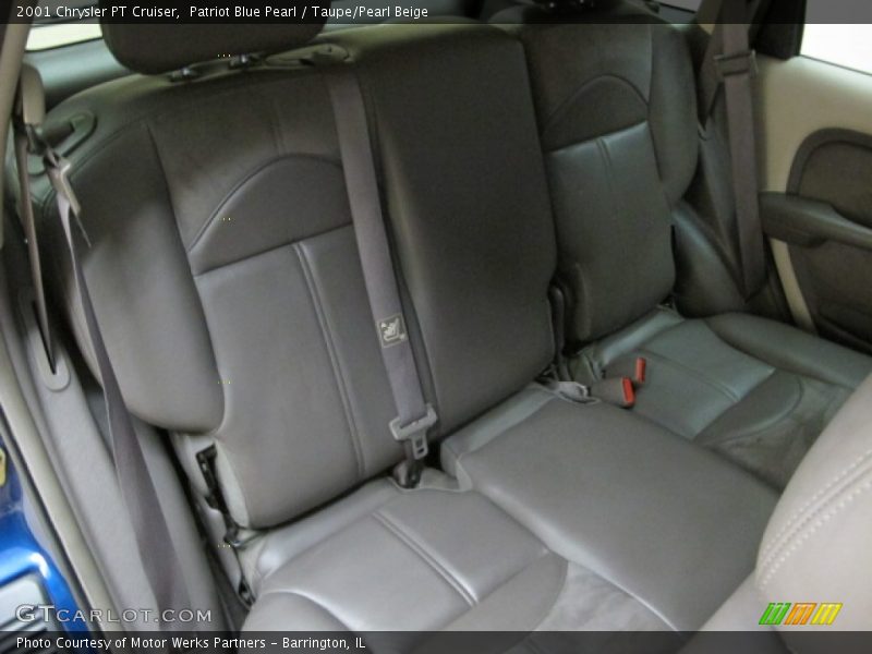 Patriot Blue Pearl / Taupe/Pearl Beige 2001 Chrysler PT Cruiser