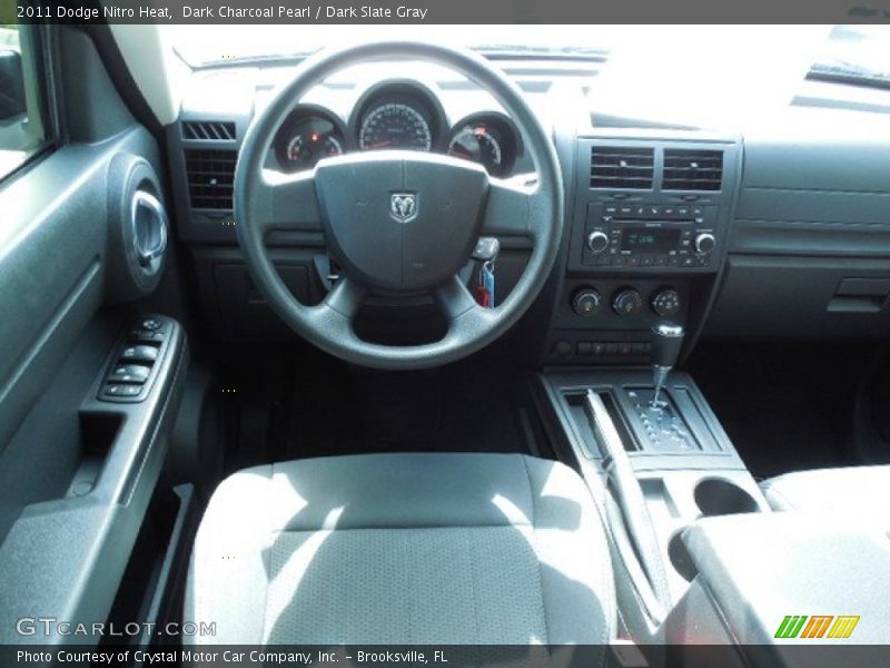 Dark Charcoal Pearl / Dark Slate Gray 2011 Dodge Nitro Heat
