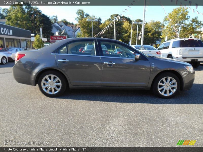 Sterling Gray Metallic / Cashmere 2012 Lincoln MKZ AWD