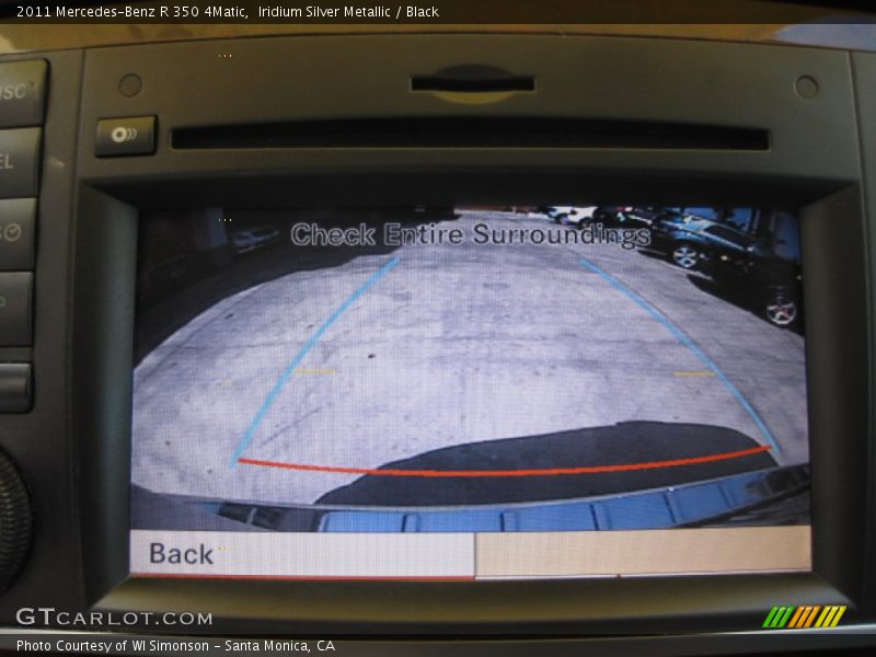 Iridium Silver Metallic / Black 2011 Mercedes-Benz R 350 4Matic