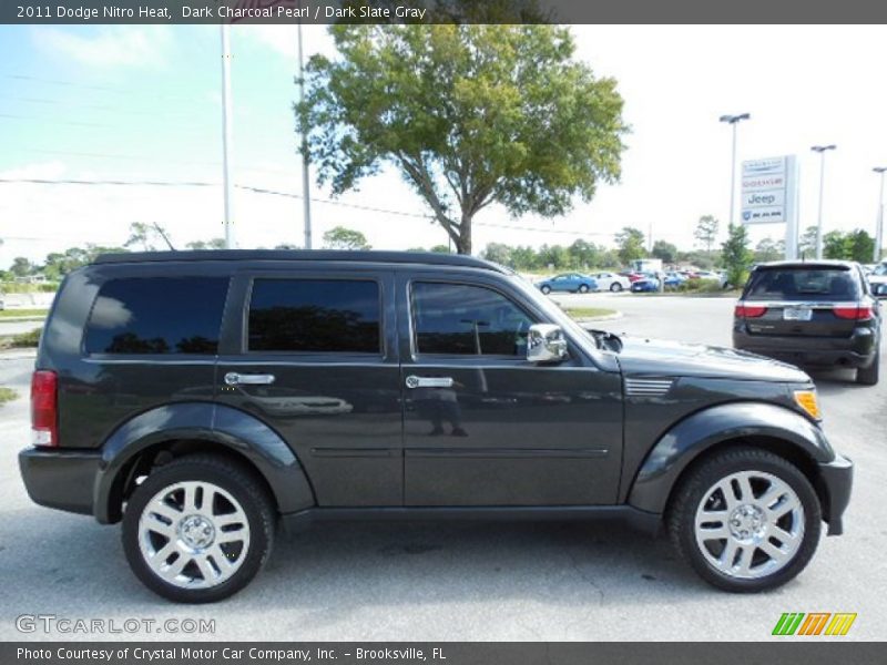 Dark Charcoal Pearl / Dark Slate Gray 2011 Dodge Nitro Heat
